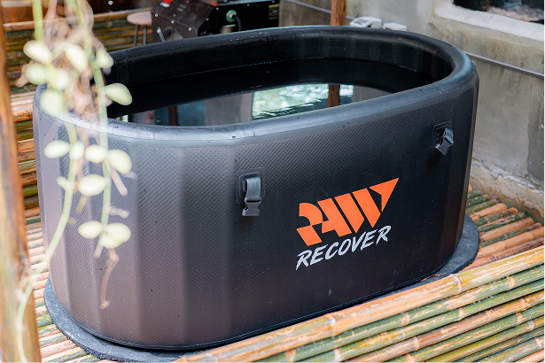 RAW ice bath tub with cold water